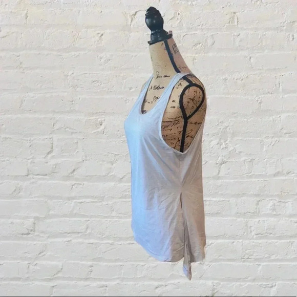 Athleta Gray and White Tank - Picture 2 of 5